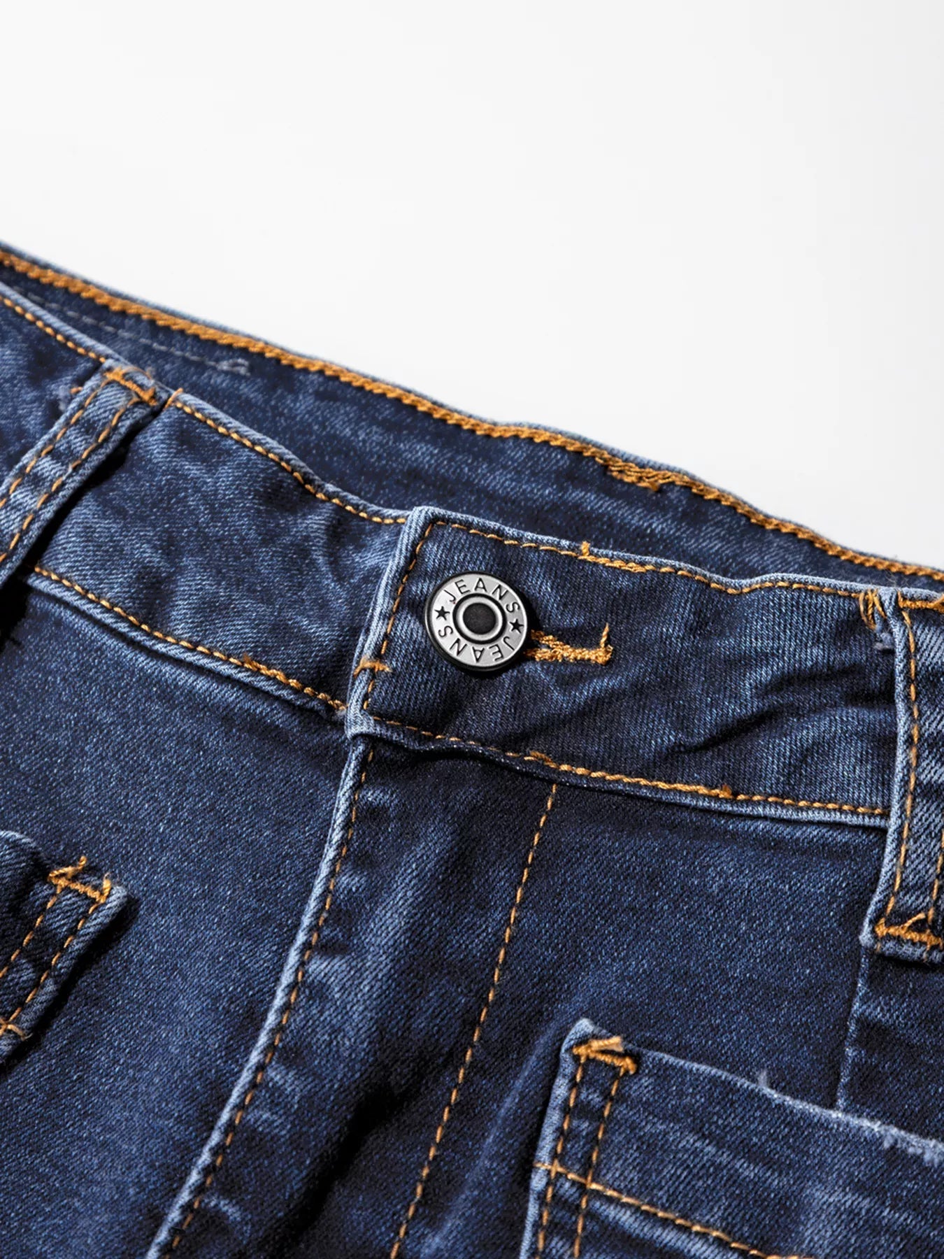 Patch Pocket Shift Jeans - MegaSuperStar