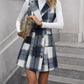 🌸 Plaid Blazer Dress - Statement Style 🌸 - MegaSuperStar