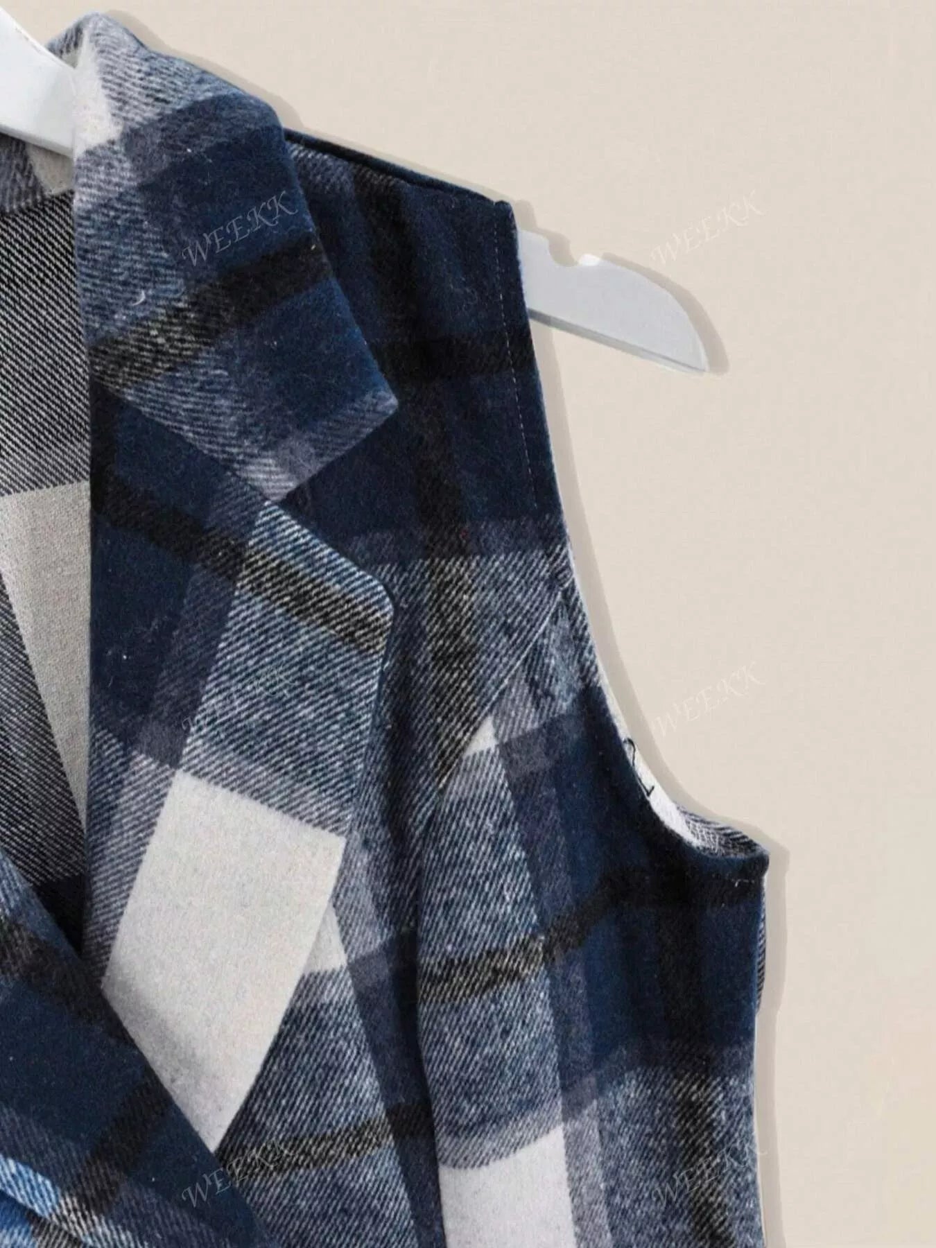 🌸 Plaid Blazer Dress - Statement Style 🌸 - MegaSuperStar