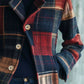 Plaid Button Up Blazer - MegaSuperStar