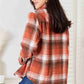 Plaid Collared Long Sleeve Shirt for a Stylish Look - MegaSuperStar