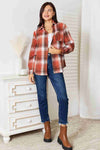 💕 Plaid Collared Long Sleeve Shirt for a Stylish Look 💕 thumbnail
