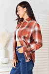 💕 Plaid Collared Long Sleeve Shirt for a Stylish Look 💕 thumbnail