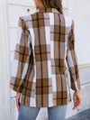 💖 Plaid Double-Breasted Blazer - Classic Sophistication 💖 thumbnail