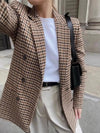 💖 Plaid Lapel Blazer - Professional Polish 💖 thumbnail