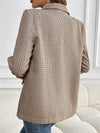 💕 Plaid Lapel Collar Blazer - Timeless Elegance 💕 thumbnail