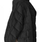 Pocketed Plaid Quilted Zip Up Winter Coat - MegaSuperStar