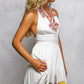 POL Floral Halter Dress - The Perfect Flowy Summer Fashion Addition - MegaSuperStar