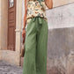 Printed Tank Top and Wide Leg Pants Set - MegaSuperStar