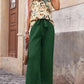 Printed Tank Top and Wide Leg Pants Set - MegaSuperStar