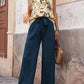 Printed Tank Top and Wide Leg Pants Set - MegaSuperStar