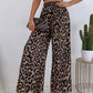💖 Printed Wide Leg Pants with Elastic Waist for Ultimate Comfort 💖 - MegaSuperStar
