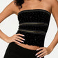 Rhinestone Tube Top - MegaSuperStar