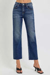 💕 RISEN High Rise Slim Barrel Jeans for Trendy Comfort and Style 💕 thumbnail