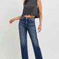 RISEN High Rise Slim Barrel Jeans for Trendy Comfort and Style - MegaSuperStar