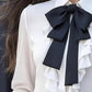 Ruffled Tie Front Blouse for Chic Style and Comfort - MegaSuperStar