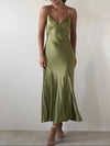 Satin Backless Cami Dress thumbnail