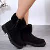 🌸 Side Zipper Fuzzy Boots 🌸 thumbnail