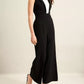 Sleeveless Wide Leg Jumpsuit - MegaSuperStar
