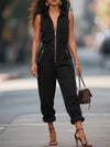 💕 Sleeveless Zip-Up Jumpsuit 💕 thumbnail