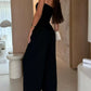 Smocked Tube Wide - Leg Jumpsuit - MegaSuperStar