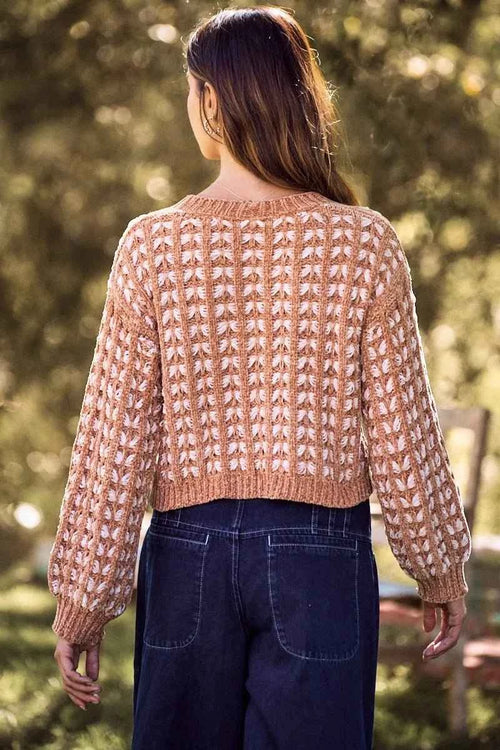 Customer styling 🌸 SO ME Soft Chenille Button Cardigan Sweater for Ultimate Comfort 🌸