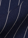 Striped Double-Breasted Blazer & Wide Leg Pants Set thumbnail