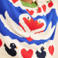 Swan Heart Pattern Round Neck Sweater - MegaSuperStar