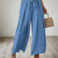 💕 Tied Slit Wide Leg Pants - Modern Edge 💕 - MegaSuperStar