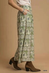 Umgee Bohemian Pants with Pockets for Stylish Comfort thumbnail