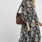 Umgee Floral Midi Dress - Boho Chic for Every Occasion - MegaSuperStar