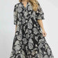 Umgee Floral Midi Dress - Boho Chic for Every Occasion - MegaSuperStar