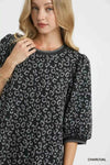 💕 Umgee Leopard Print Jacquard Mini Dress - Stylish and Trendy Umgee Leopard Print Dress 💕 thumbnail