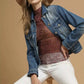 Umgee Nylon Lace Mesh Long Sleeve Top - Stylish and Elegant Umgee Lace Mesh Top - MegaSuperStar