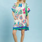 Umgee Paisley Print Dress - Vibrant and Stylish Women's Fashion - MegaSuperStar