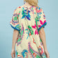 Umgee Paisley Print Dress - Vibrant and Stylish Women's Fashion - MegaSuperStar