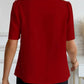 V - Neck Button - Down Shirt - MegaSuperStar