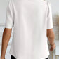 V - Neck Button - Down Shirt - MegaSuperStar