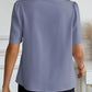V - Neck Button - Down Shirt - MegaSuperStar