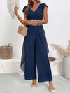 💕 V-Neck Wide Leg Jumpsuit 💕 thumbnail