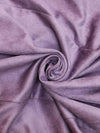 Velvet Ruffle Slit Midi Dress thumbnail
