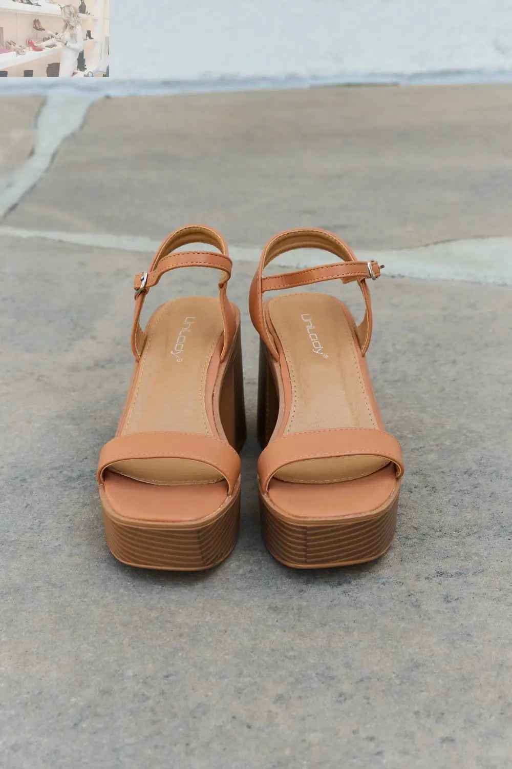 Weeboo Platform Heel Sandals for Ultimate Comfort and Style - MegaSuperStar