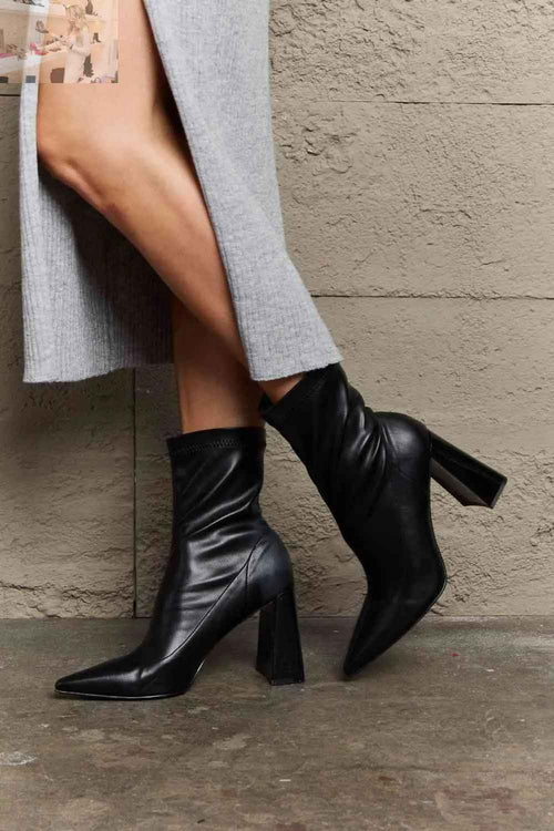 Customer styling 💕 Weeboo Stacy Block Heel Boots for Ultimate Stylish Comfort 💕