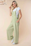 💕 White Birch Jumpsuit - Sleeveless Wide Leg Design for Effortless Style 💕 thumbnail