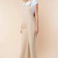 White Birch Sleeveless Jumpsuit - Effortless Style in Wide Leg Design - MegaSuperStar