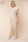 💕 White Birch Sleeveless Jumpsuit - Effortless Style in Wide Leg Design 💕 thumbnail