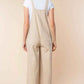 White Birch Sleeveless Jumpsuit - Effortless Style in Wide Leg Design - MegaSuperStar