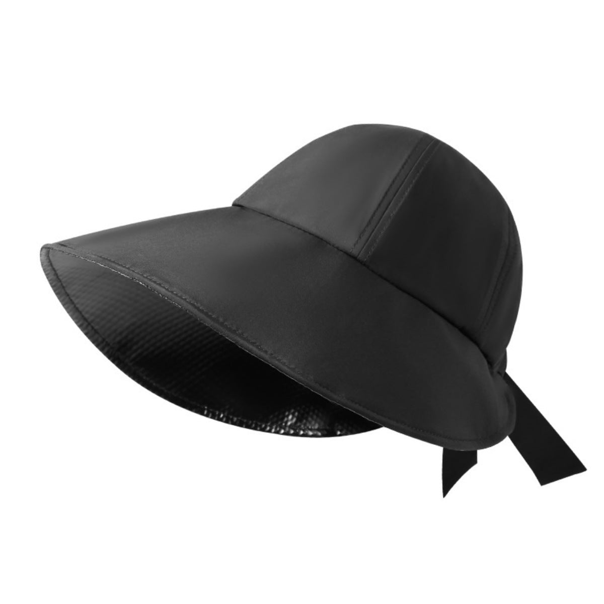Wide Brim Sun Hat with Bowknot - MegaSuperStar