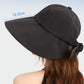 Wide Brim Sun Hat with Bowknot - MegaSuperStar