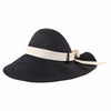 🌸 Wide Brim Sun Visor Hat with Ribbon 🌸 thumbnail